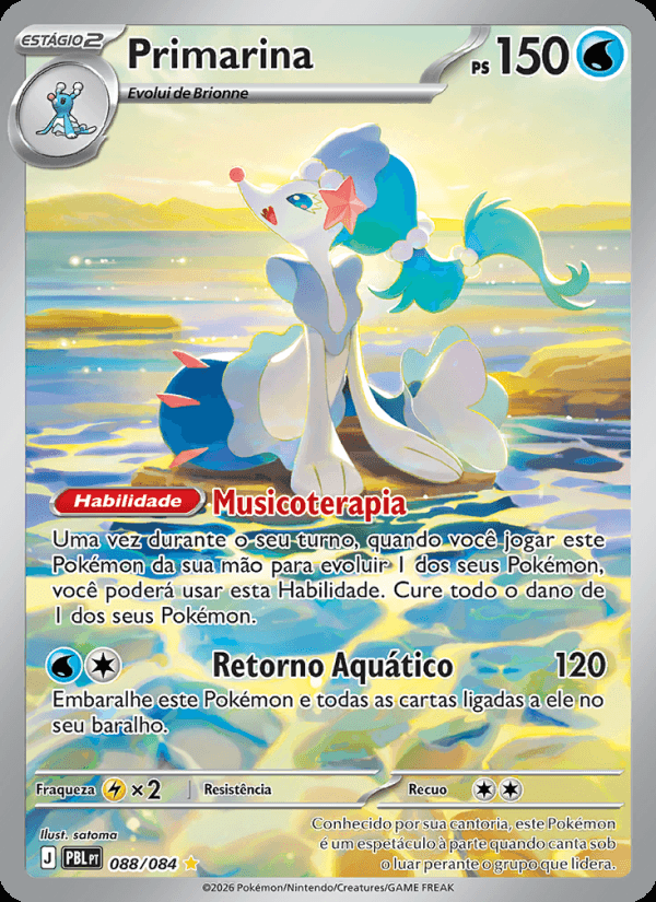 Primarina, número 088